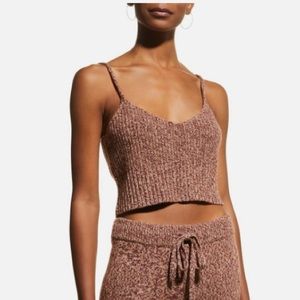 🔸NWT🔸Monrow Cropped Cashmere/Wool Sweater Tank